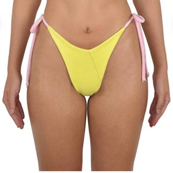 Nwt Heart of Sun tart lemon martini 70s bikini xs - Picture 8 of 11